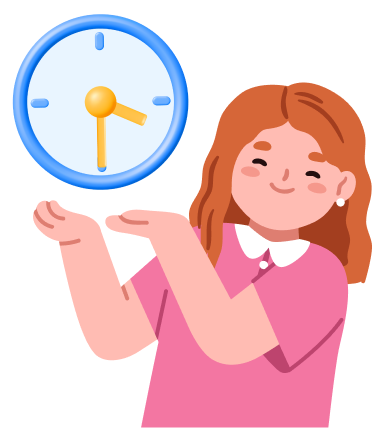 시계로 일정을 보여주는 드림이