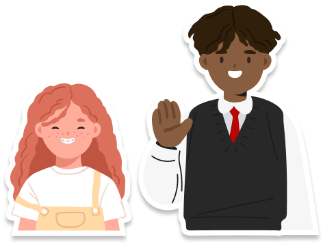 초등학생과 중학생