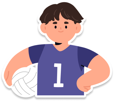 체육실습하는 학생